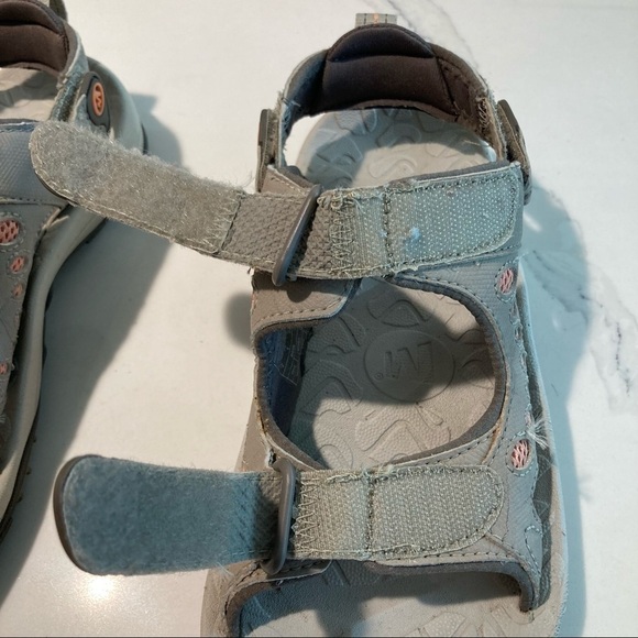 MERRELL SZ 7 Moab Drift 2 Hiking  Performance Sandals Hook Loop Closures - Picture 4 of 11